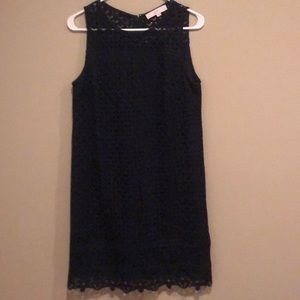 Loft Navy Blue Dress